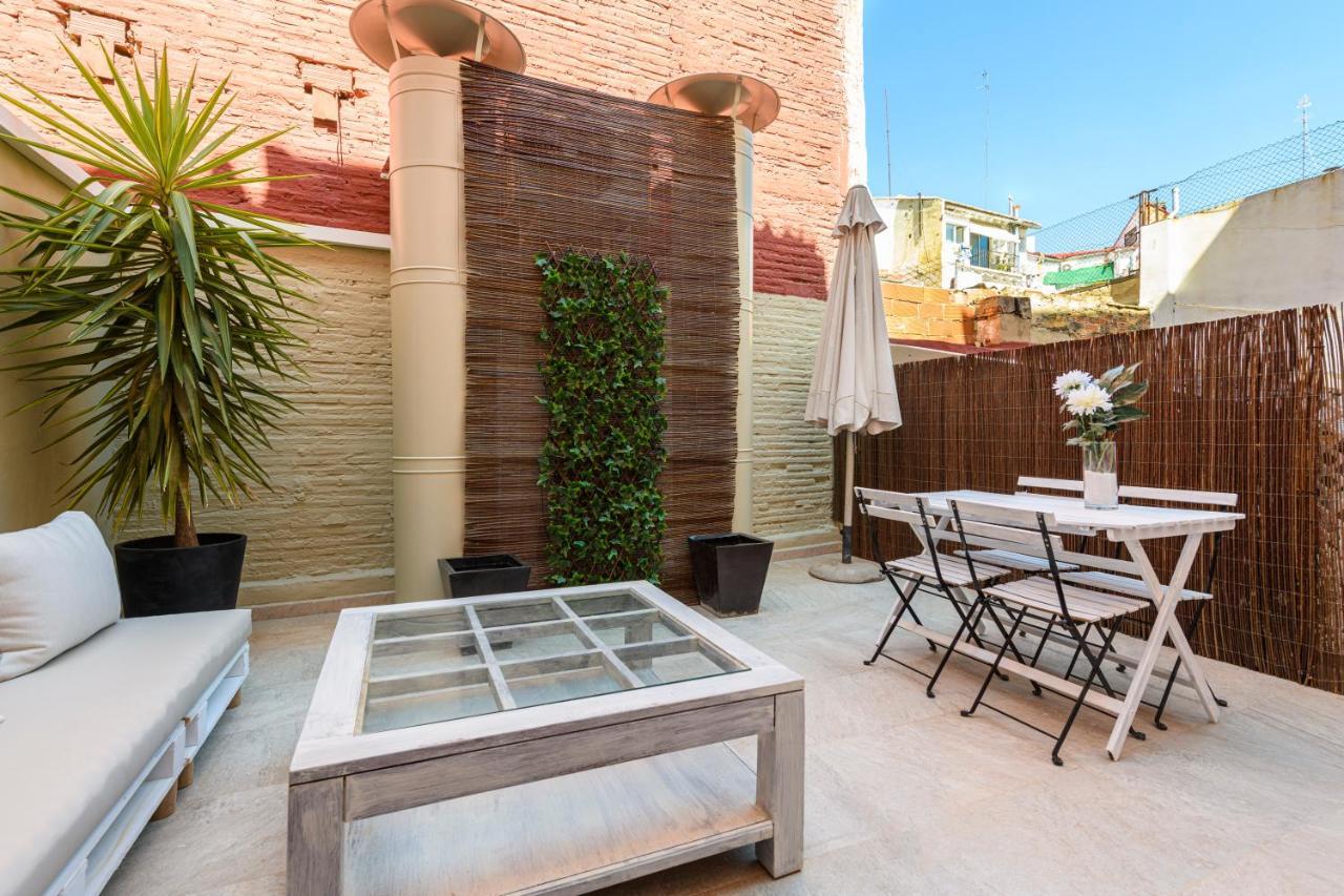 Pelayo With Terrace Mid-Term Apartment บาเลนเซีย ภายนอก รูปภาพ